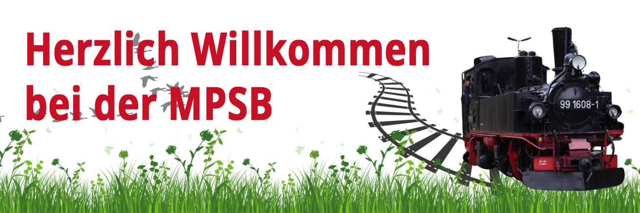 Header der MPSB Webseite - Herzlich Willkommen