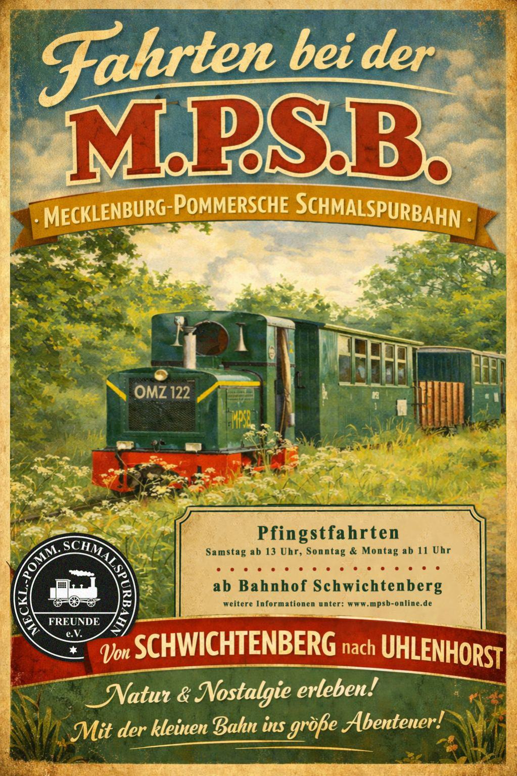 Plakat Pfingsfahrten